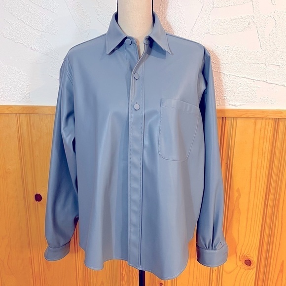 AKNVAS Anders Vegan Leather Jacket Sz-XS - Picture 2 of 12